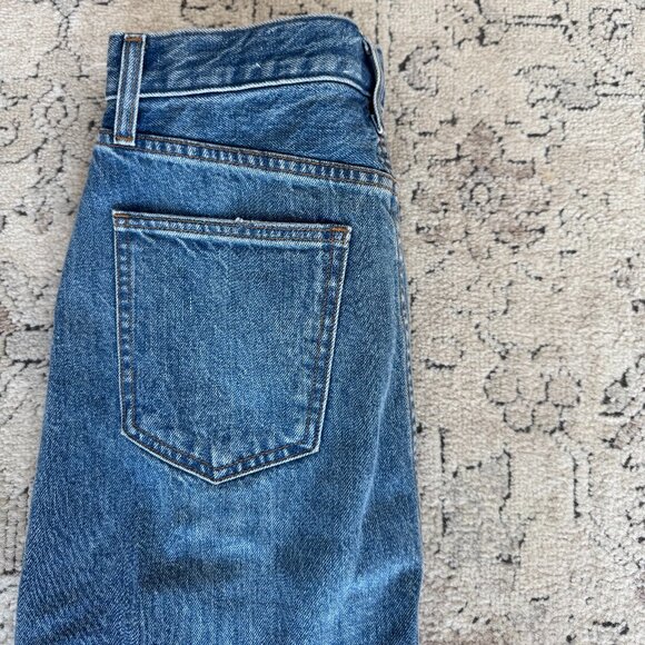 Denim Forum THE '90S HALLE DENIM SKIRT Size 25 - Picture 5 of 6